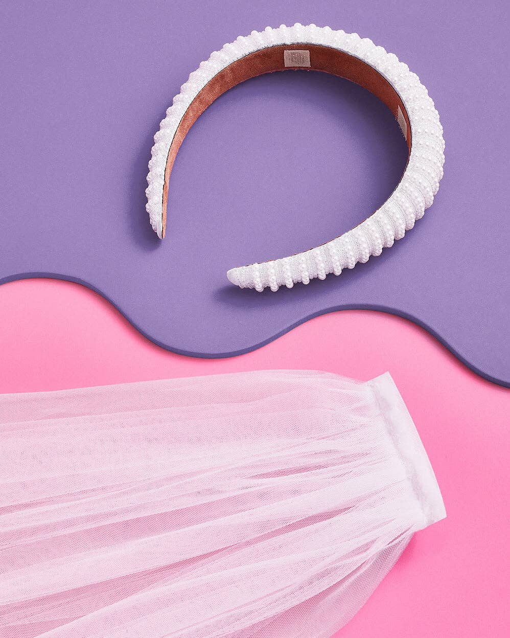 Bachelorette Party Bridal Gift - Headband w/ Removable Veil