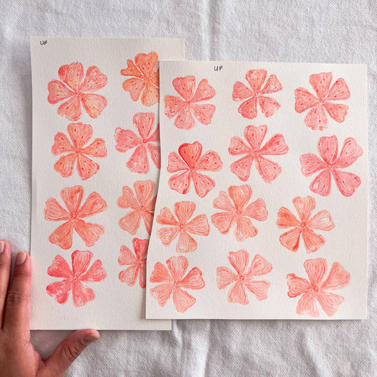 Sea Flowers Card