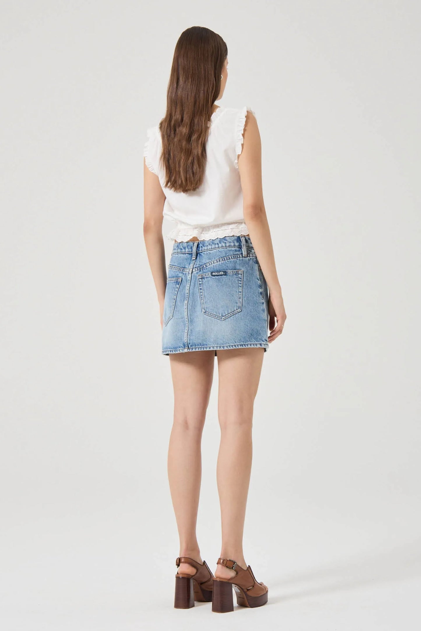 Rolla's 90s Relaxed Mini Skirt Lennon Vintage