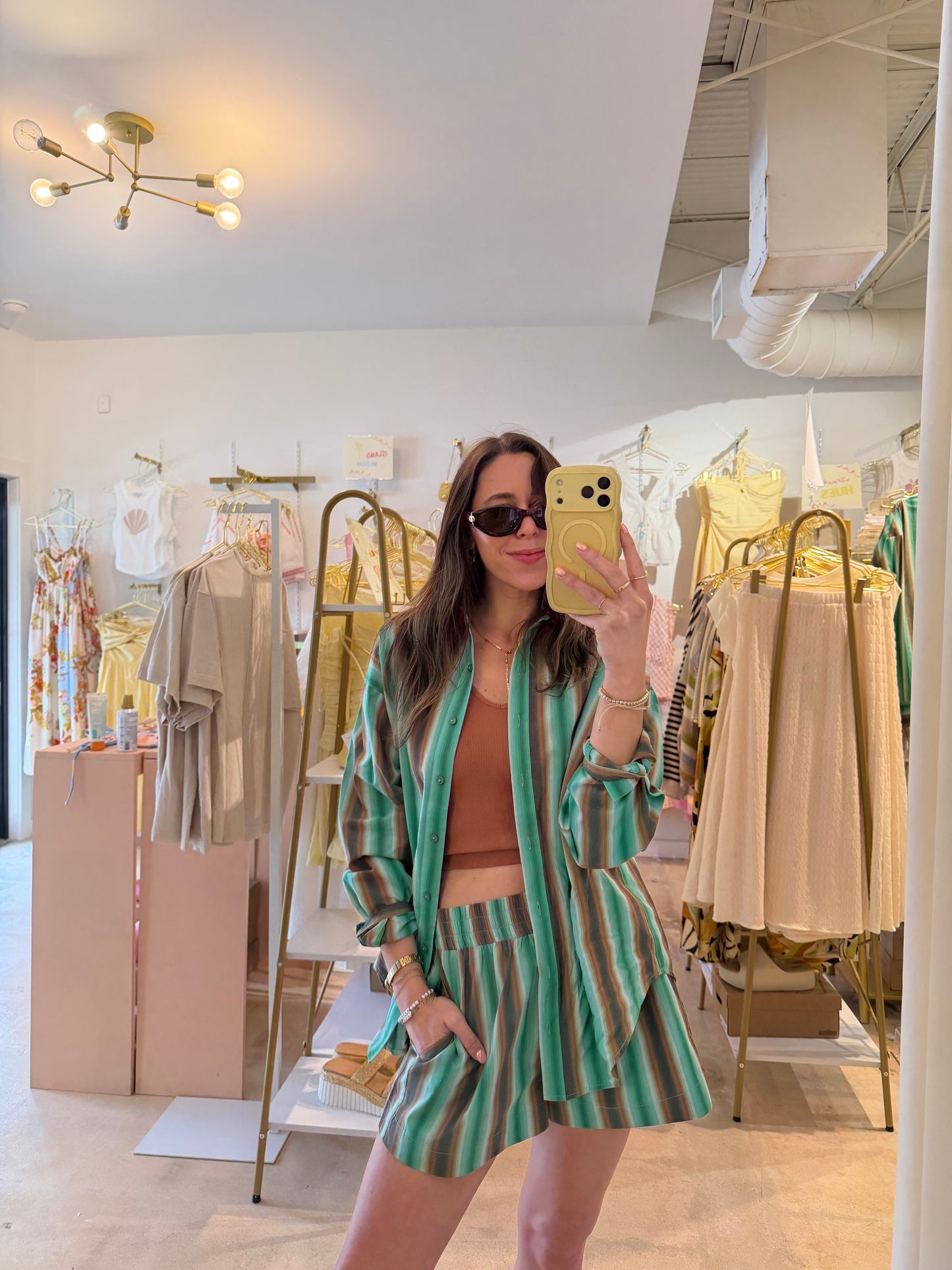 MINKPINK Rue Stripe Shirt