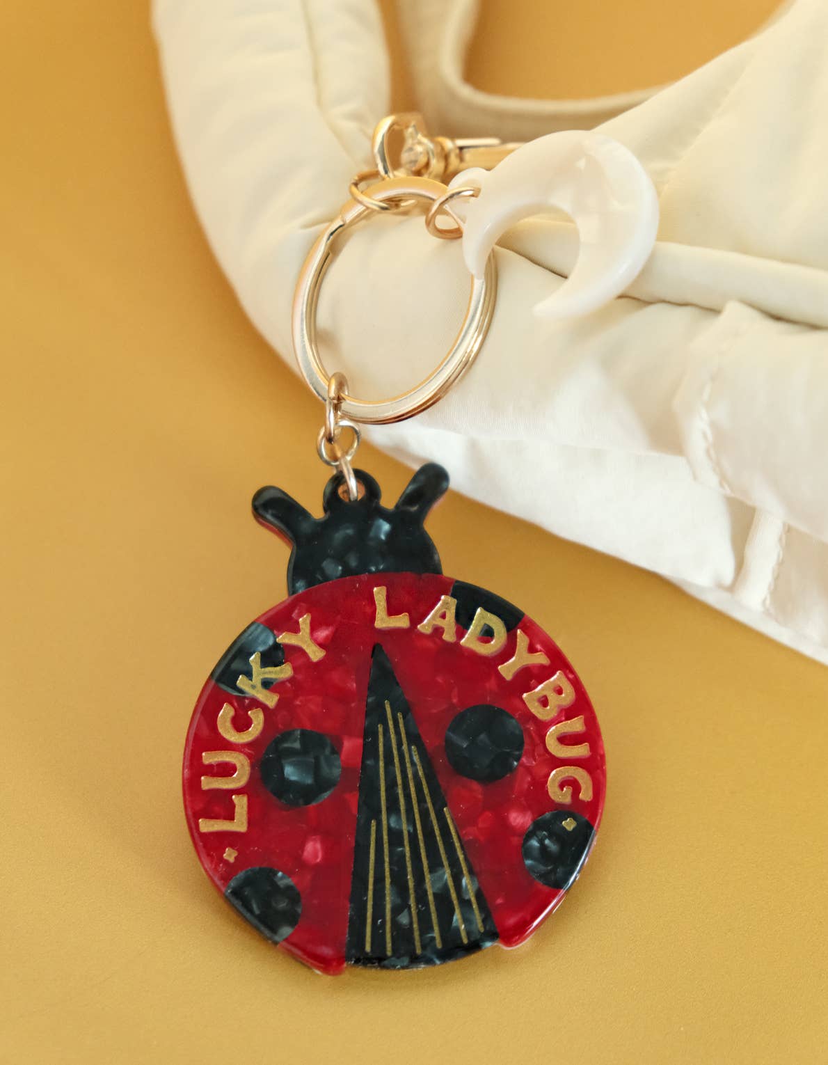 Lucky Bag Charm/Keychain Ladybug