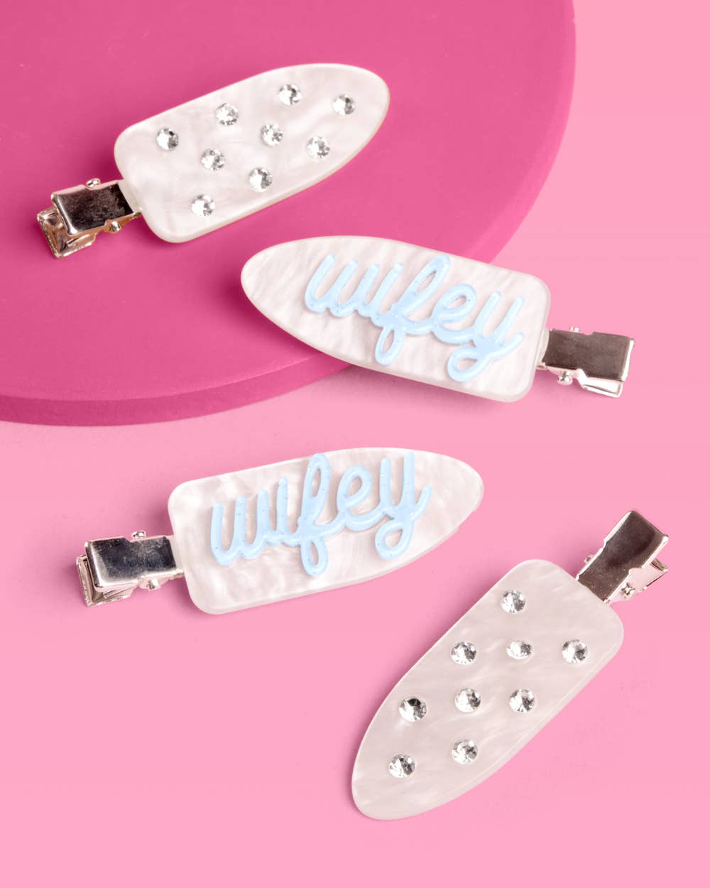 Wifey Beauty Clips | bridal, bachelorette, bride