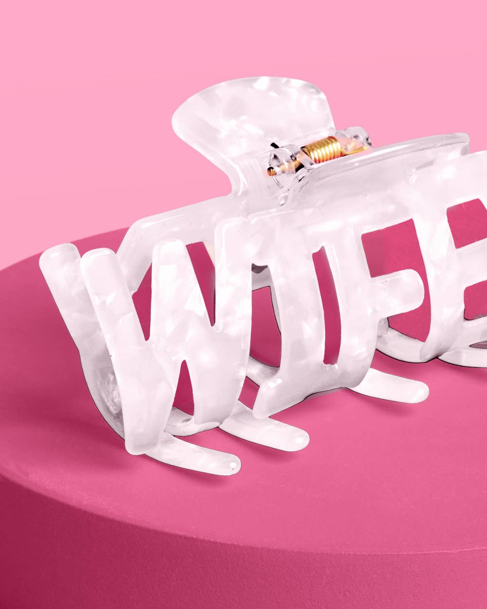 Wifey Claw Hair Clip | Bachelorette, Bridal, Gift