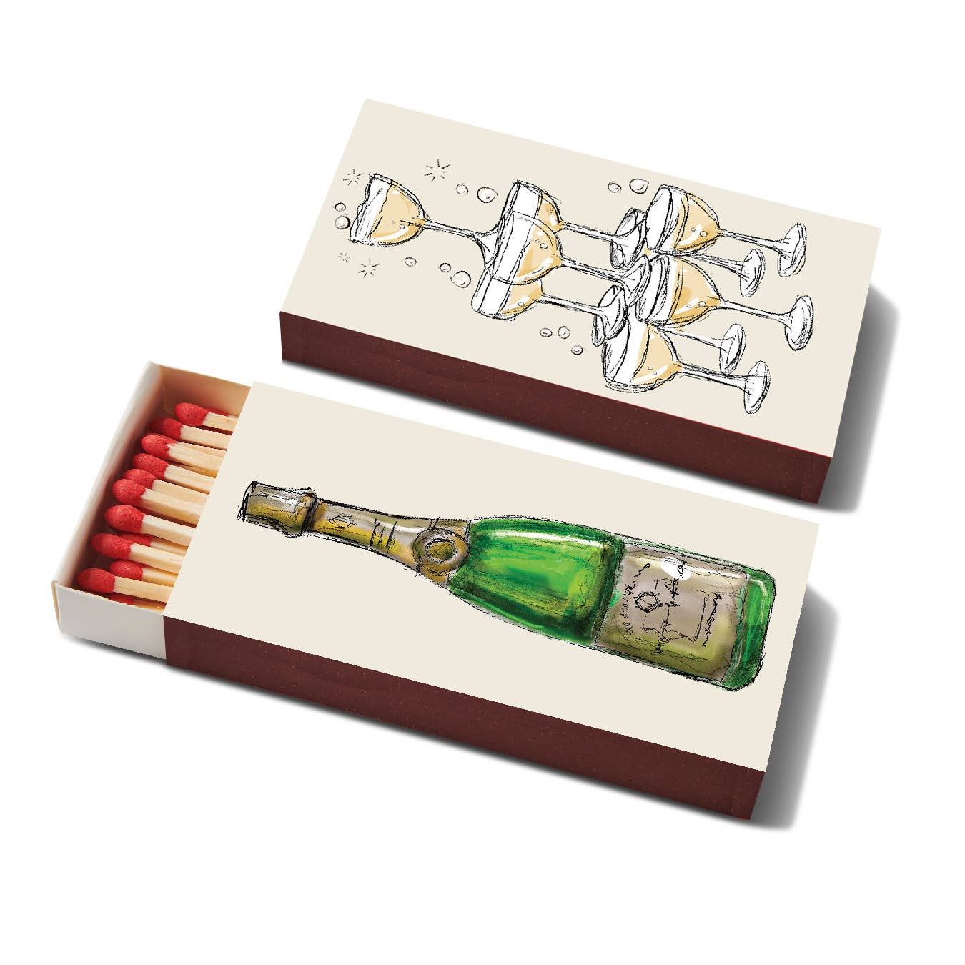 Funny Matchbox | Champagne Box Matches