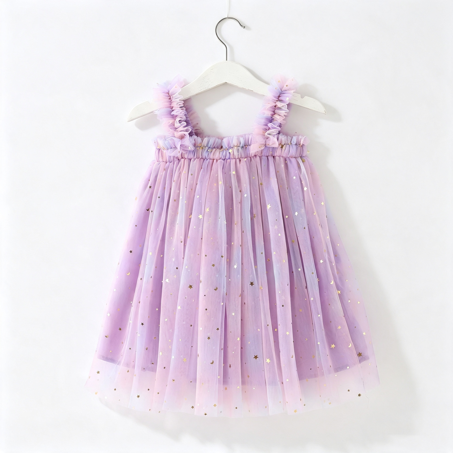 Girls Tutu Princess Rainbow Dress