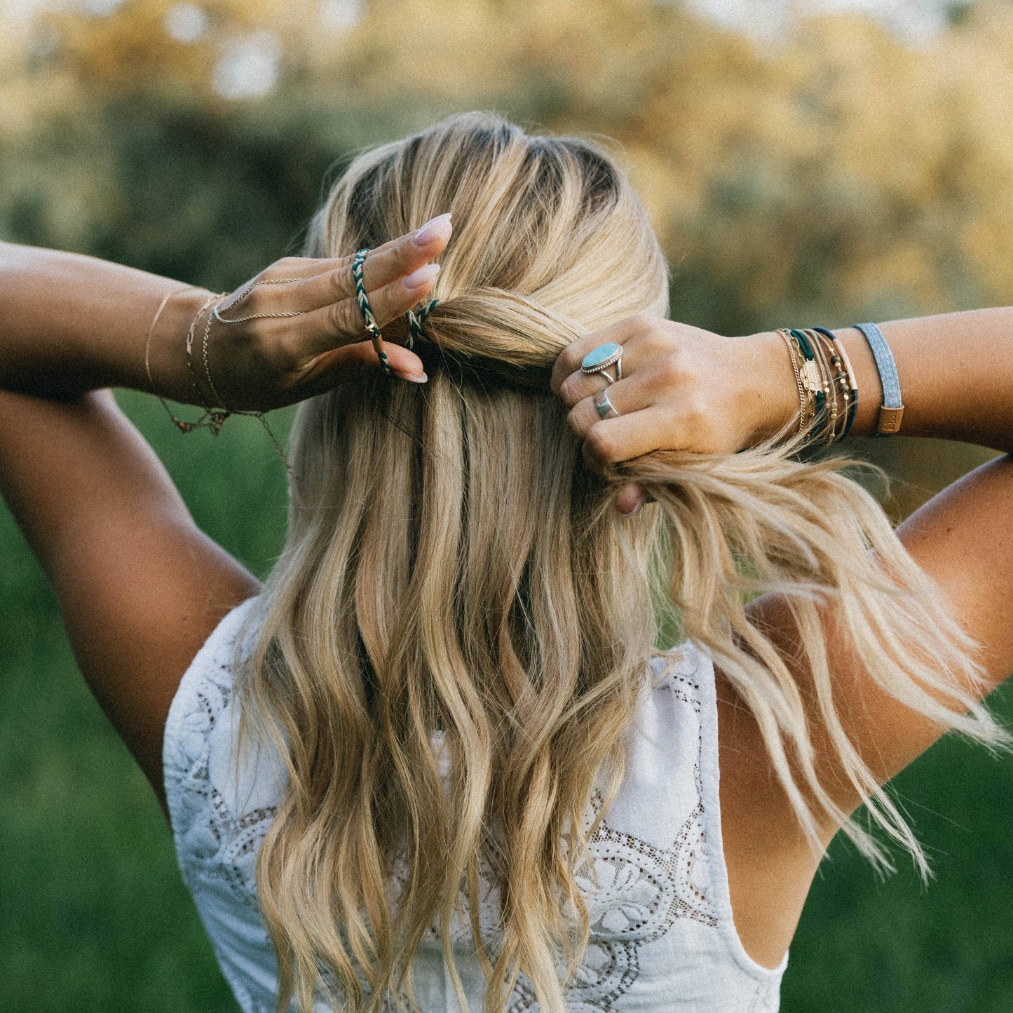 K'lani "Journey" Green Sea Turtle Hair Tie Bracelets