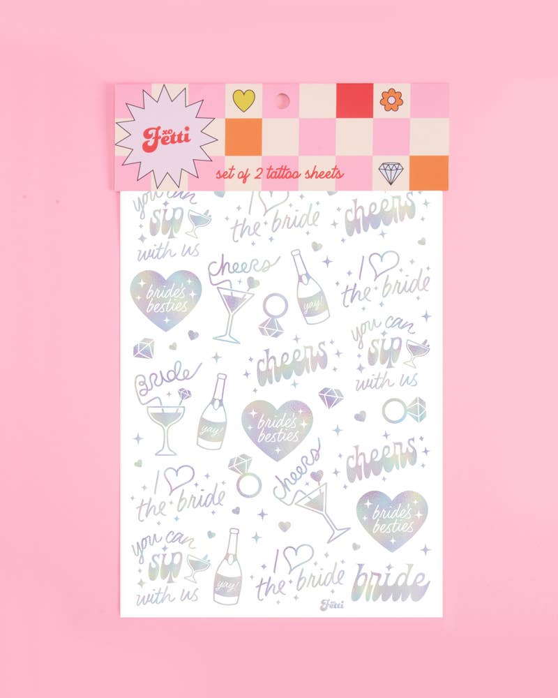 Bachelorette Party Temporary Tattoos