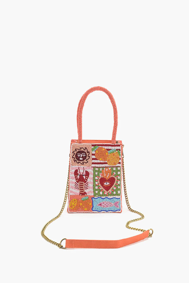 America & Beyond Sun & Sea Handle Bag