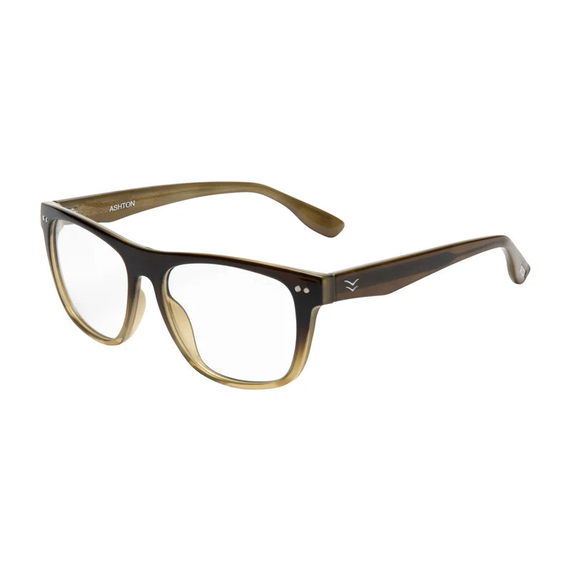 I-SEA Ashton Olive Hombre Reader Glasses