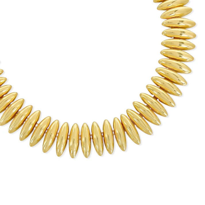 Bree Almond Statement Necklace Water Resistant