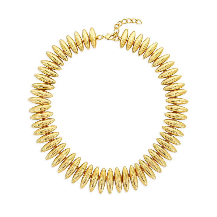 Bree Almond Statement Necklace Water Resistant