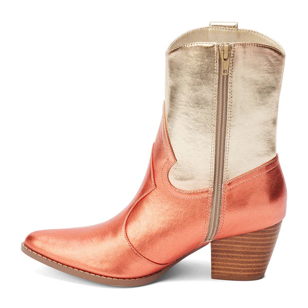 Coconuts by Matisse Bambi Western Boot Gold