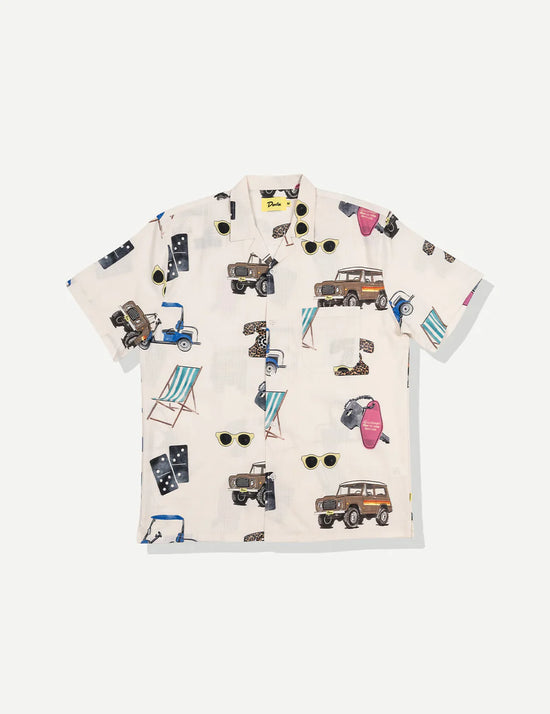 Duvin Beach Icon Lesiure Stretch Buttonup