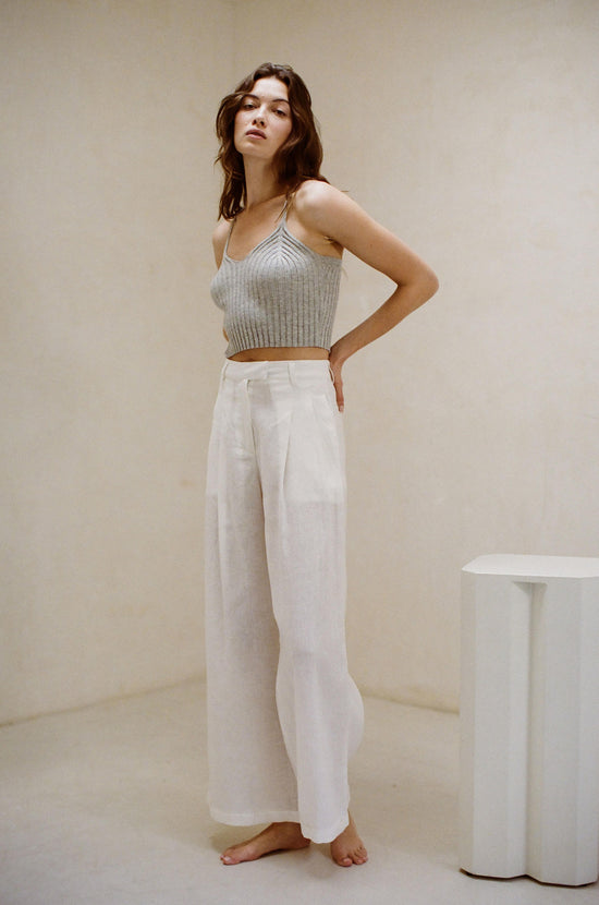 Load image into Gallery viewer, By Together Sand Dune Pants Off White
