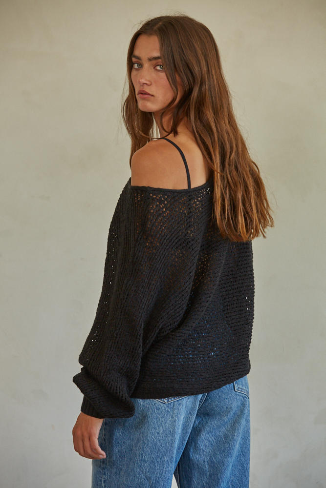 Laurel Canyon Pullover Black