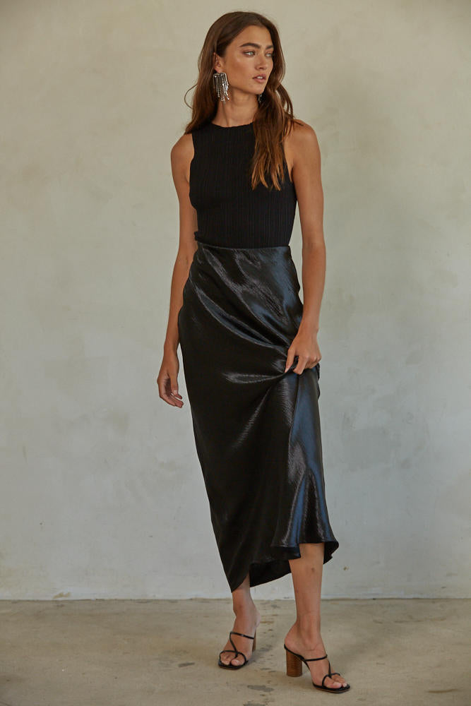 By Together My Way Out Tank Black