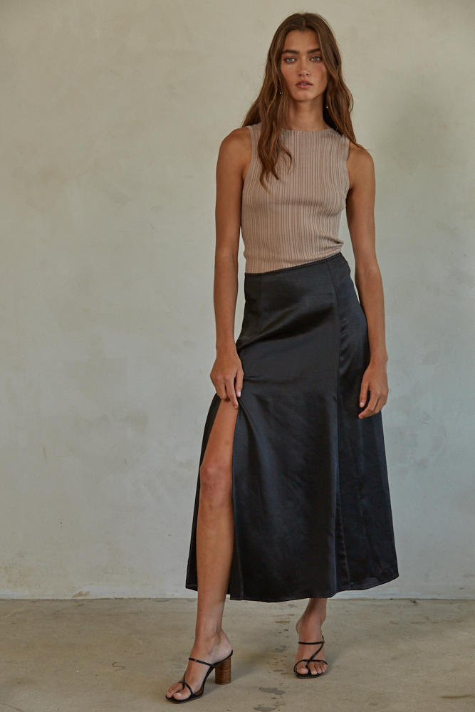 By Together My Way Out Tank Mocha