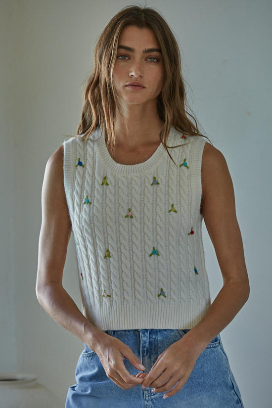 By Together Wildflowers Sweater Top