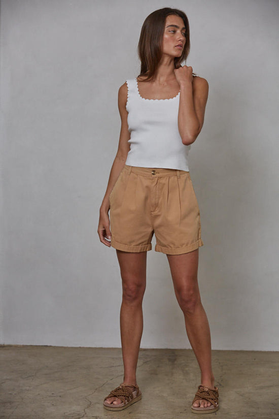 By Together Come Around Tank Sweater Off White