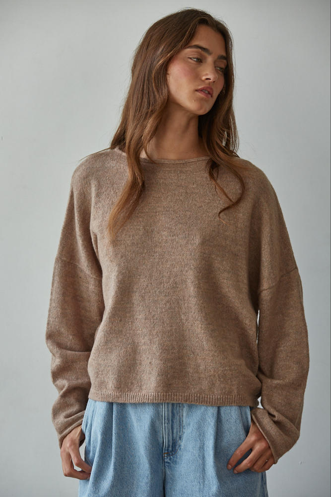 By Together Easy Days Sweater Mocha