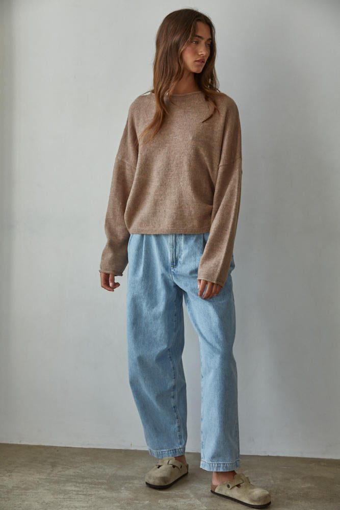 By Together Easy Days Sweater Mocha