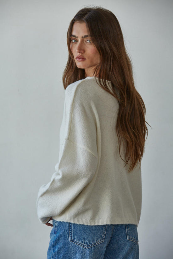 By Together Easy Days Sweater Off White