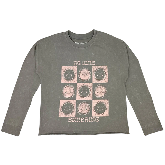 Tiny Whales Be Kind Sunshine L/S Tee