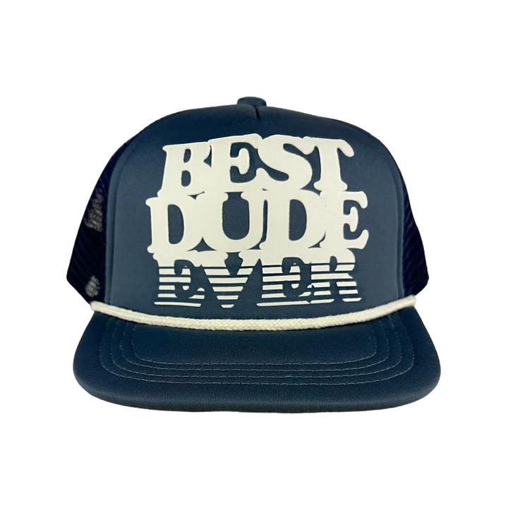 Tiny Whales Best Dude Ever Trucker Hat