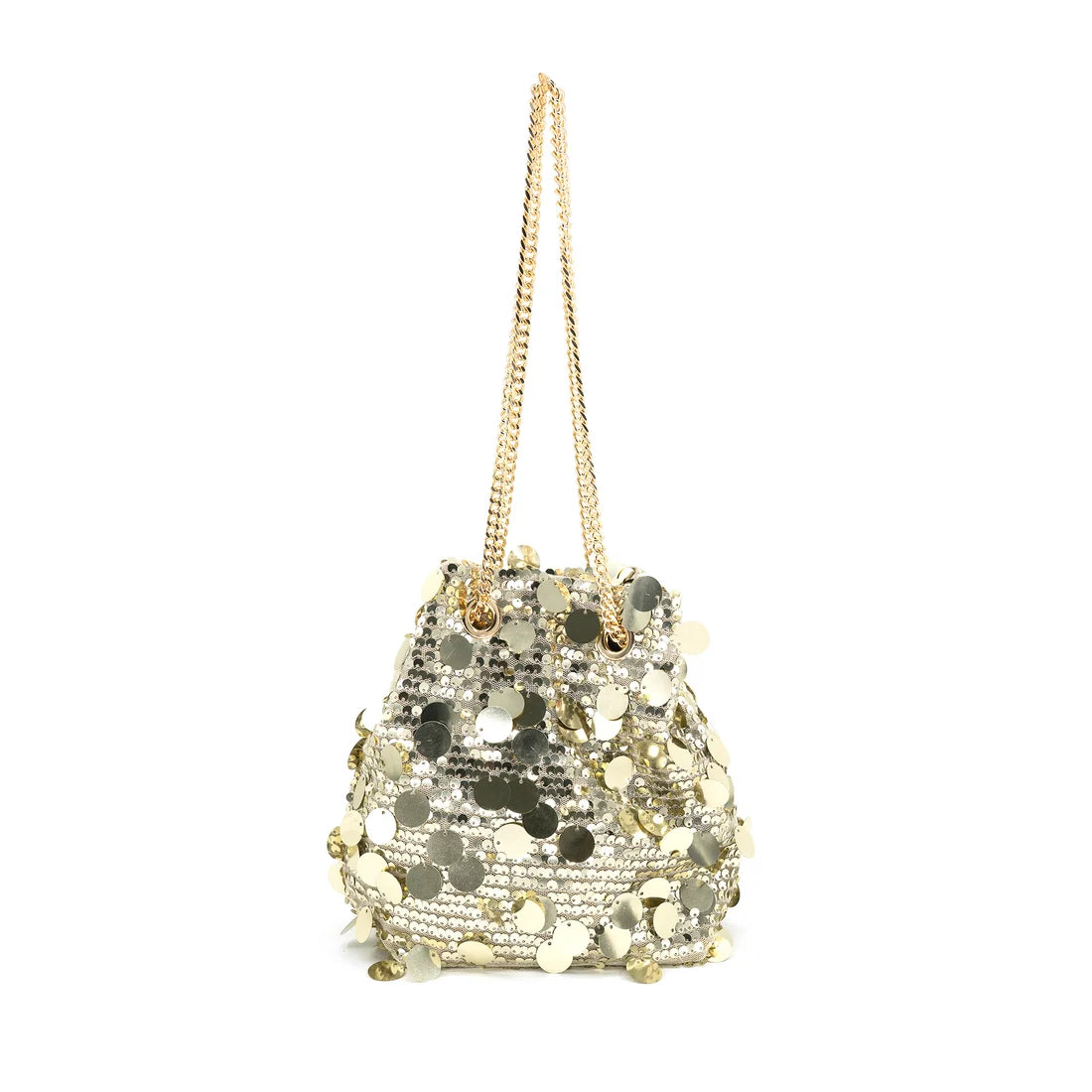 Bianca Gold Evening Bag