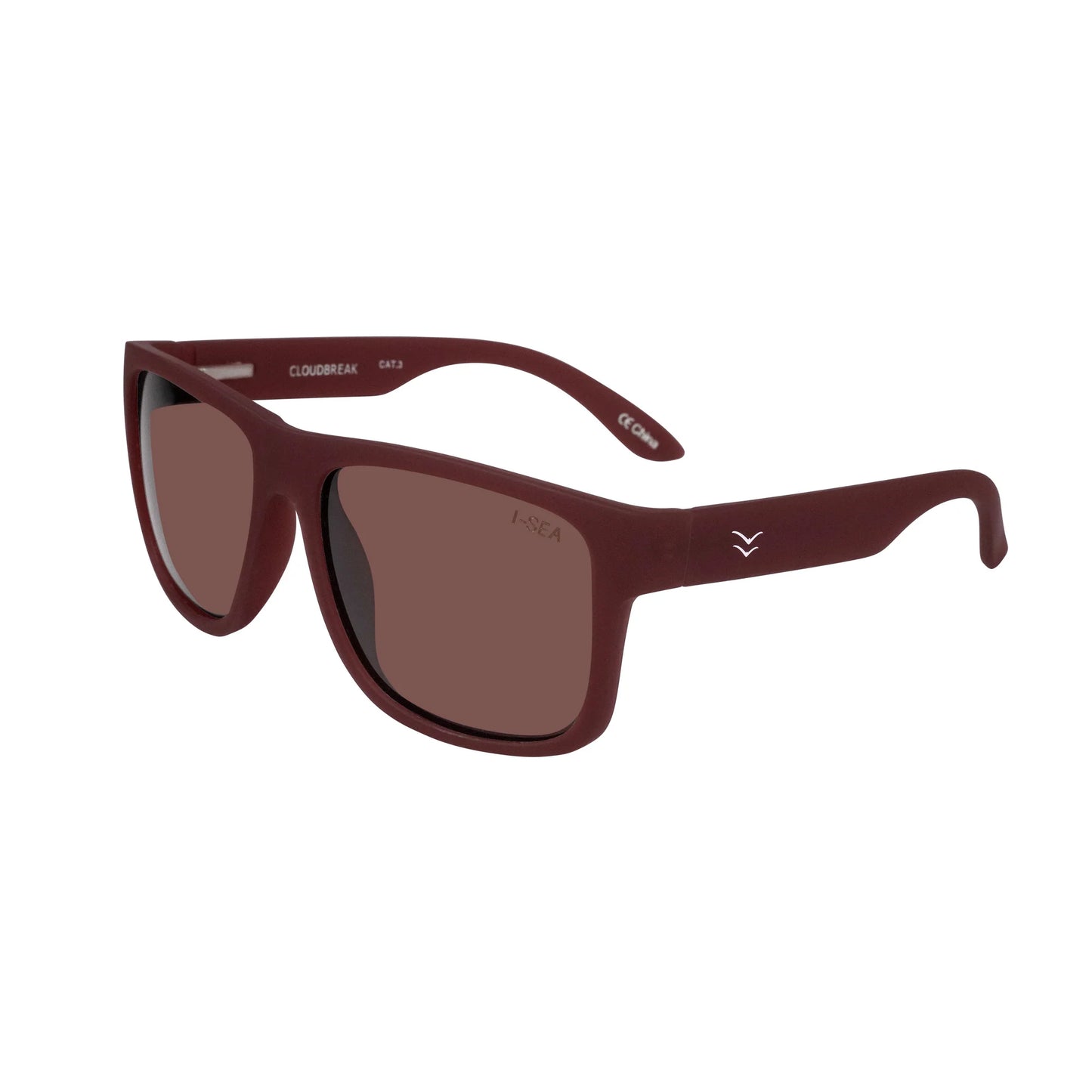 I-SEA Cloudbreak Sunnies Cola/Brown