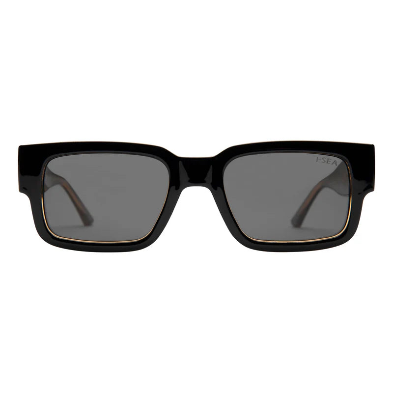 I-SEA Cole Housemand Black Leopard/Smoke Sunnies