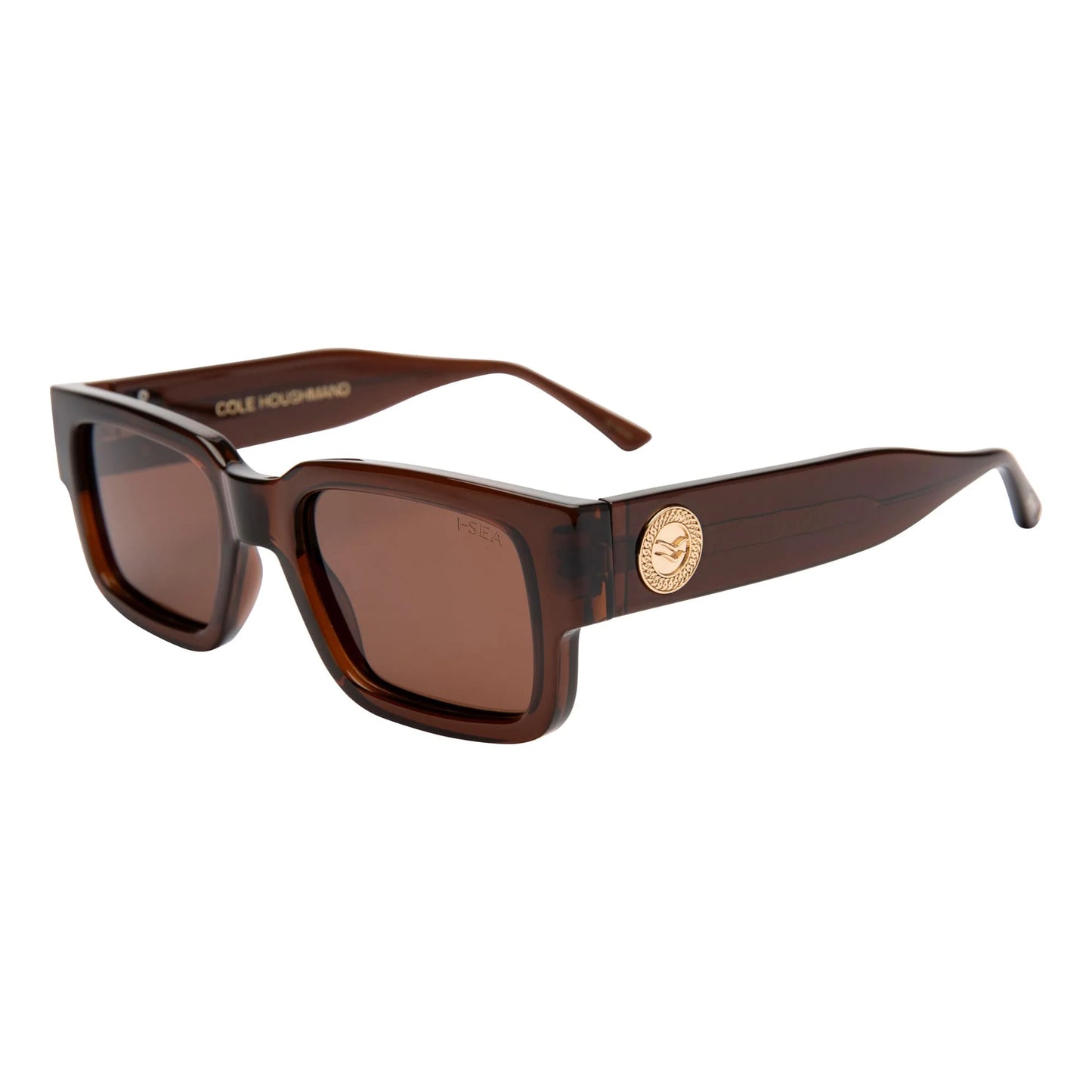 I-SEA Mens Cole Housemand Taupe/Brown Sunnies
