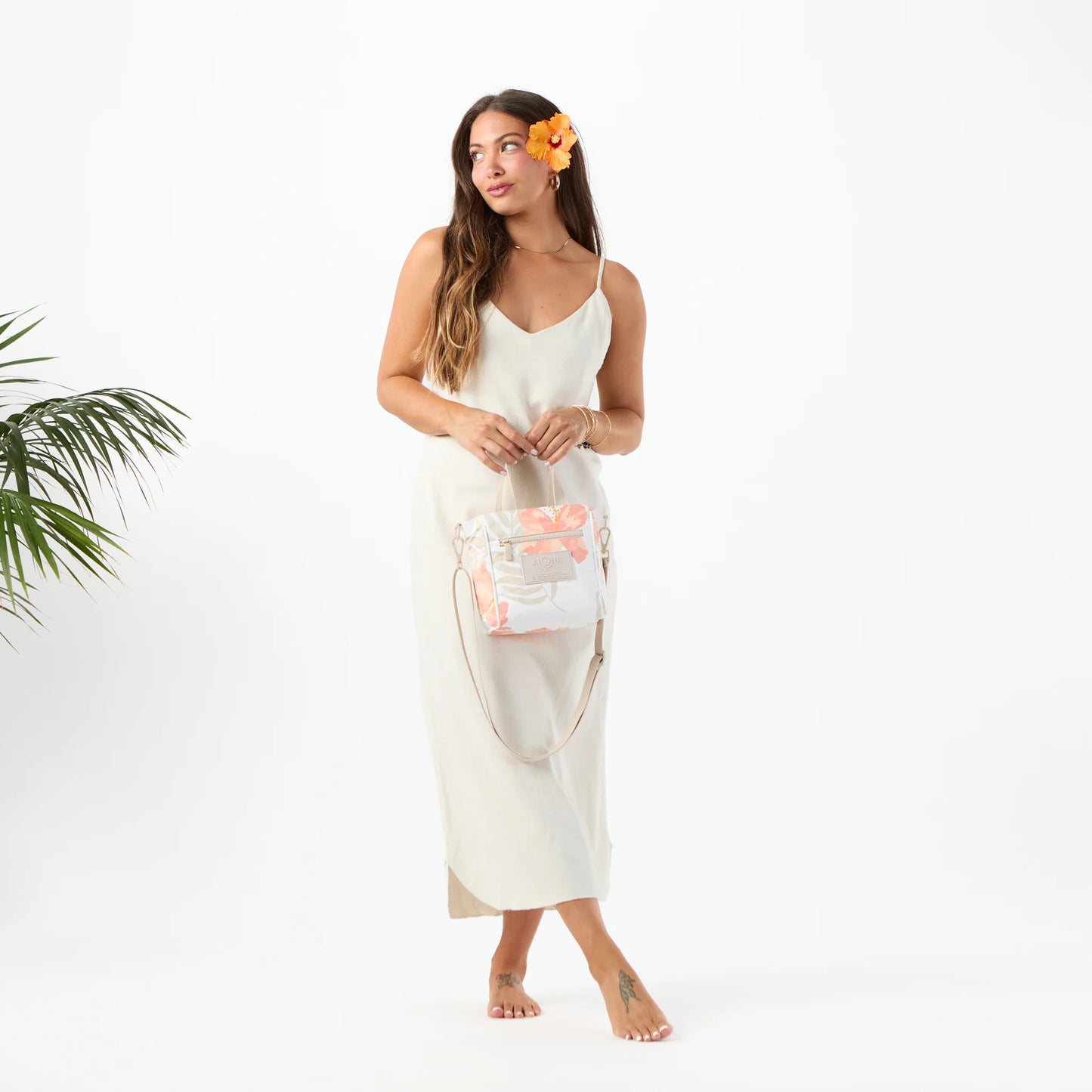 Aloha Collection Crossbody Adrift Pink Salt
