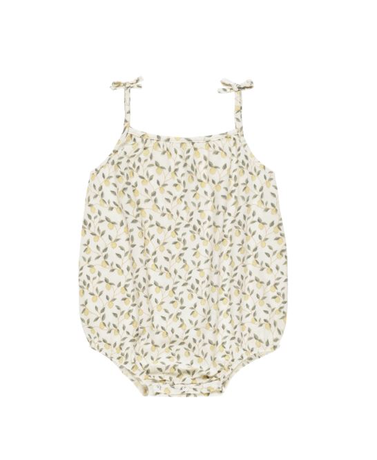 Rylee + Cru Nala Romper Lemons