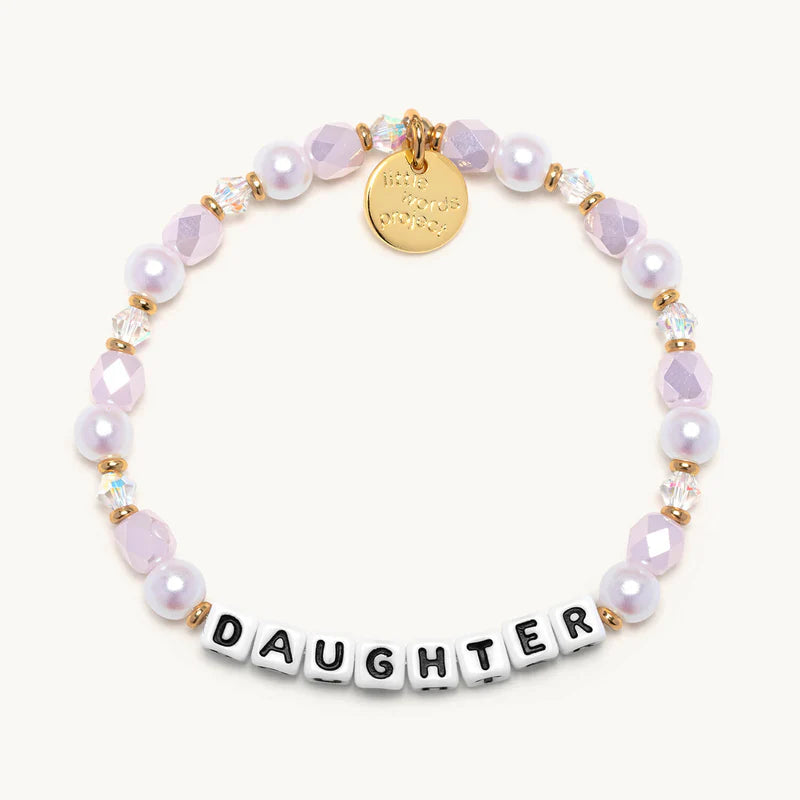 Little Words Project Daughter - Family Bracelet