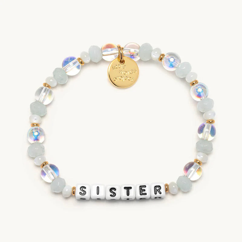 Little Words Project Sister Bracelet