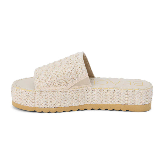 Beach By Matisse Del Mar Platform Sandal White
