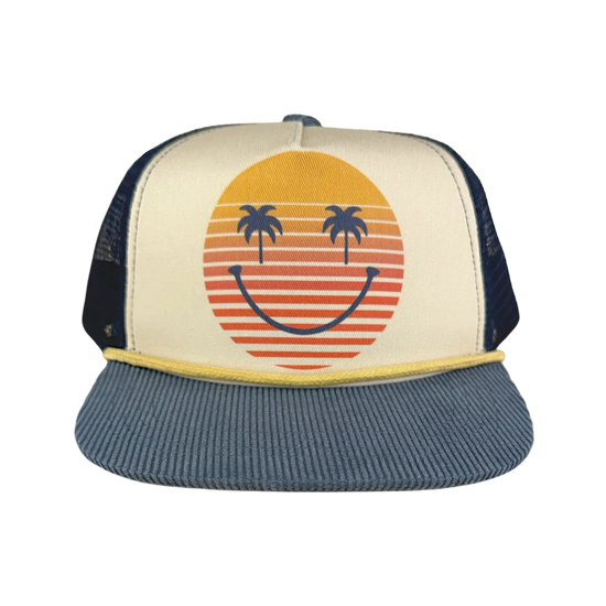 Tiny Whales Golden Trucker Hat