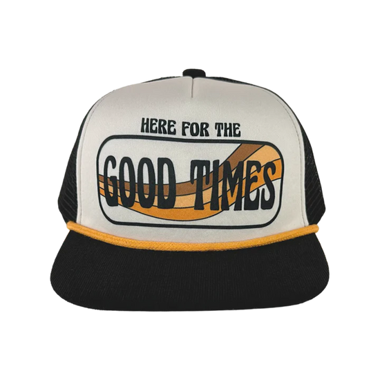 Tiny Whales Good Times Trucker Hat