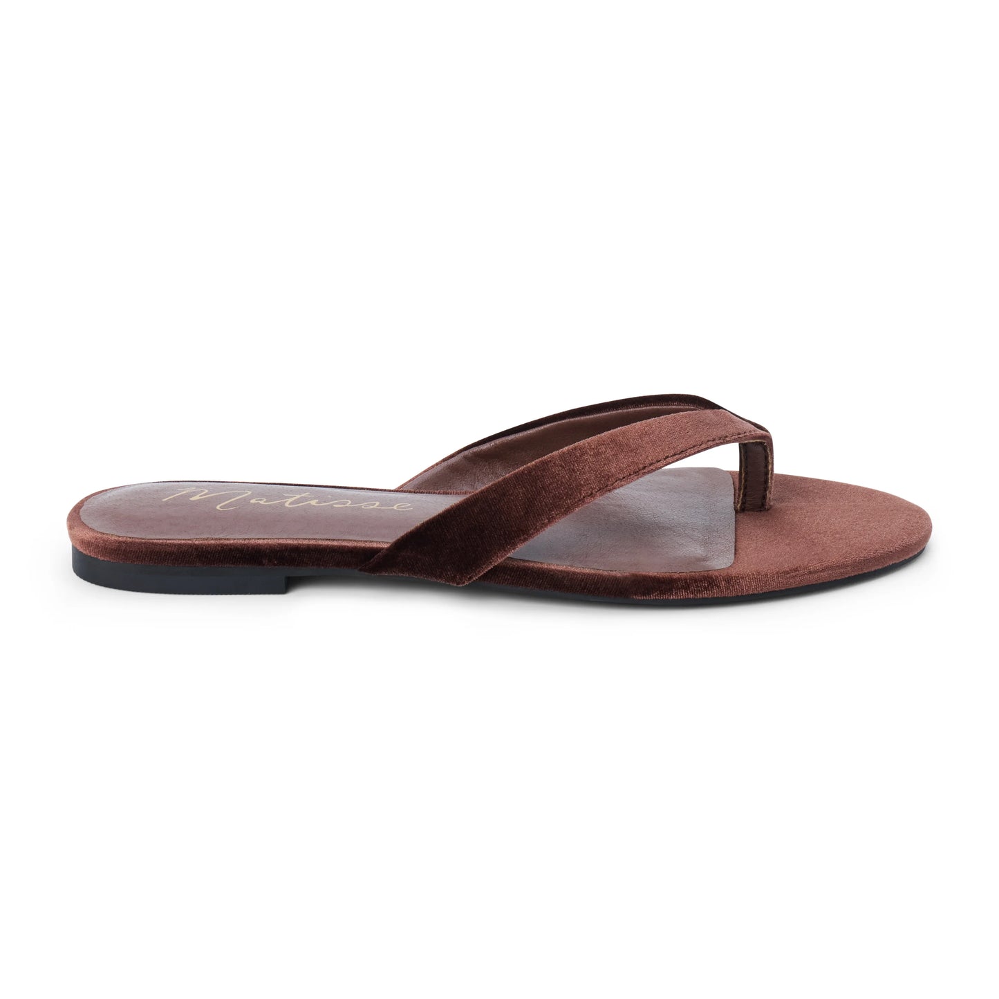 Matisse Jack Chocolate Velvet Sandal