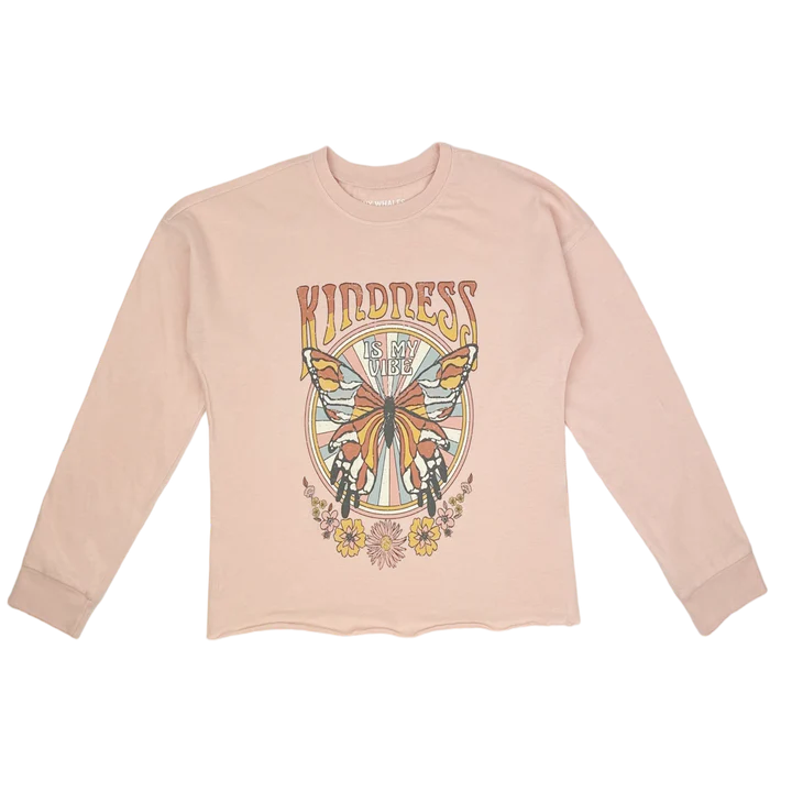 Tiny Tribe L/S Kind Vibes Tee