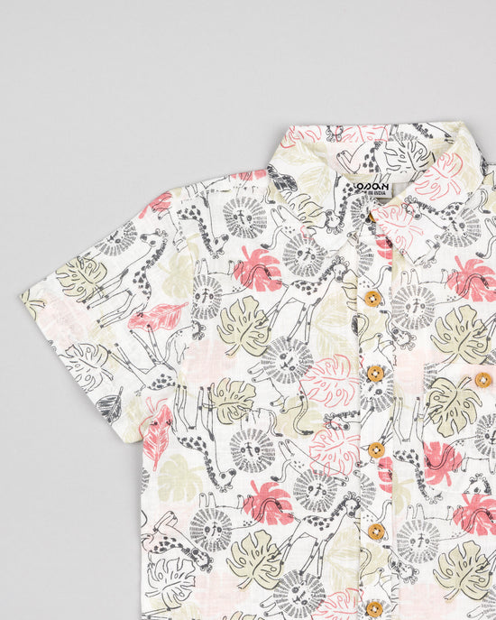 Losan African Memories S/S Buttonup
