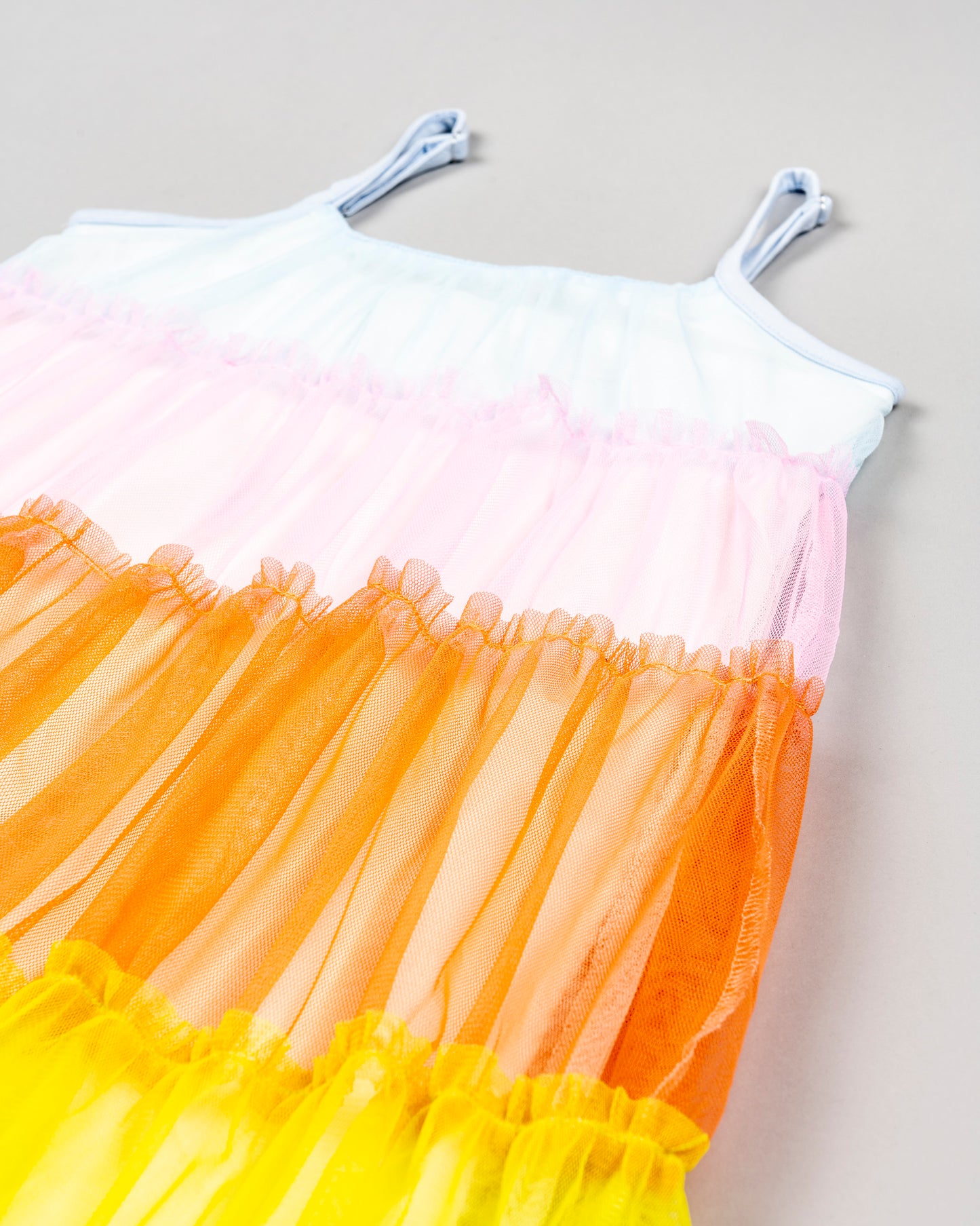 Losan Multi Pastel Tulle Dress