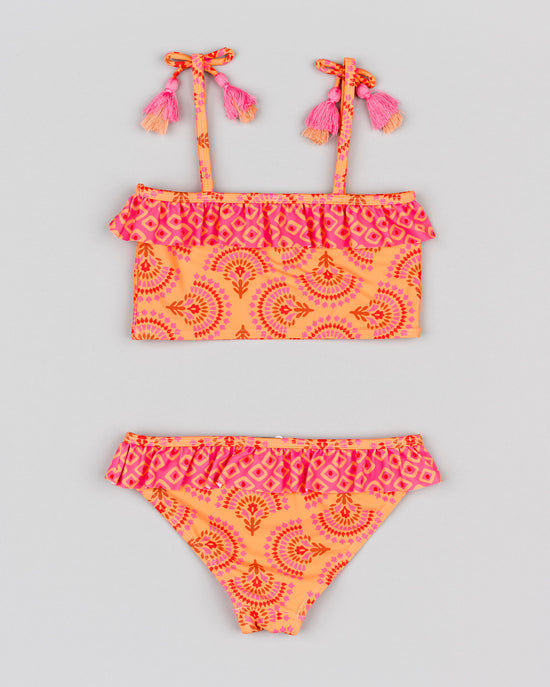 Losan Boho Orange Tank Bikini