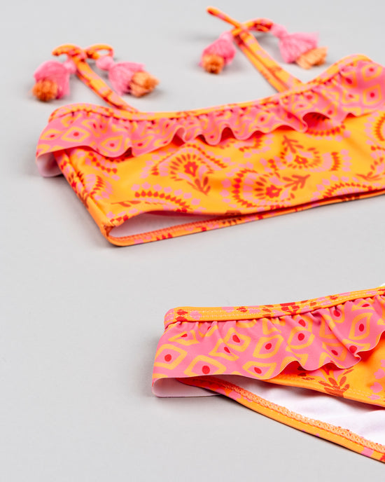 Losan Boho Orange Tank Bikini