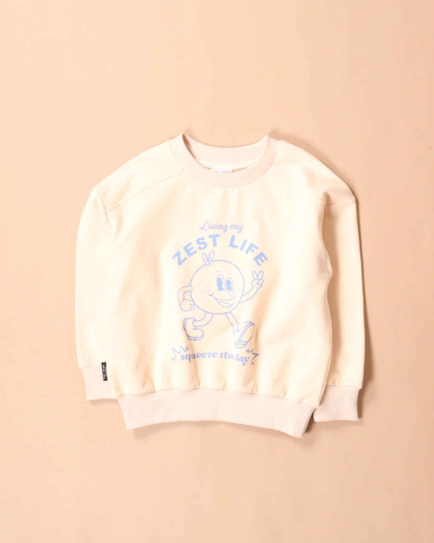 Tiny Tribe Living My Zest Life Sweat Top