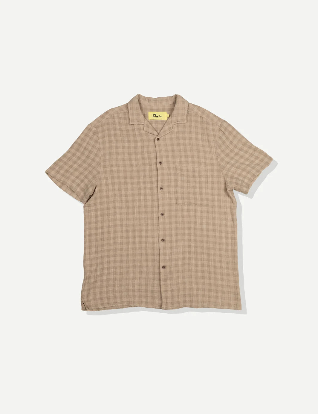 Duvin Cotton Textured Cabana Shirt