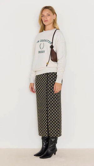 MINKPINK Energy Grey Marle Sweater