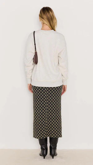 MINKPINK Energy Grey Marle Sweater