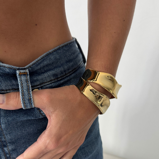 Nikkie Designs Samara Gold Cuff Set